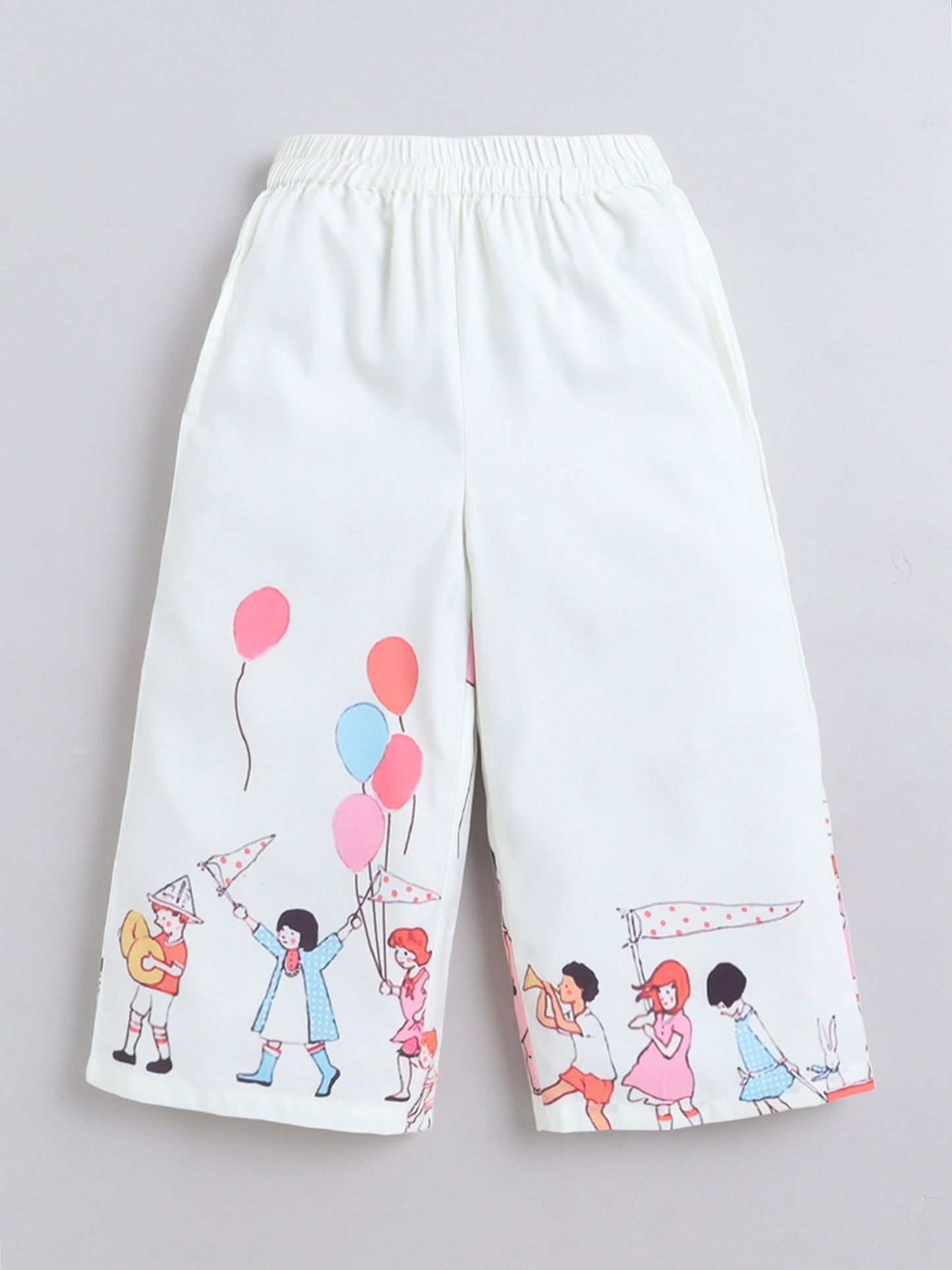 Aww Hunnie Cotton Slub Sleeveless With Bottom Co Ords Set