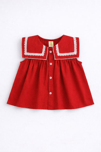 Aww Hunnie Cotton Slub Sleeveless With Bottom Co Ords Set