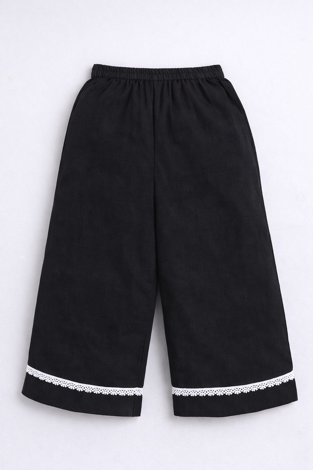 Aww Hunnie Cotton Slub Sleeveless With Bottom Co Ords Set