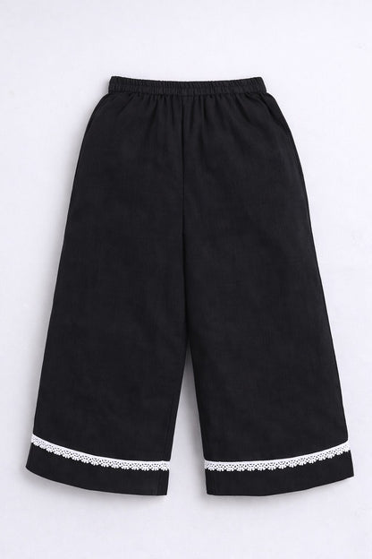 Aww Hunnie Cotton Slub Sleeveless With Bottom Co Ords Set