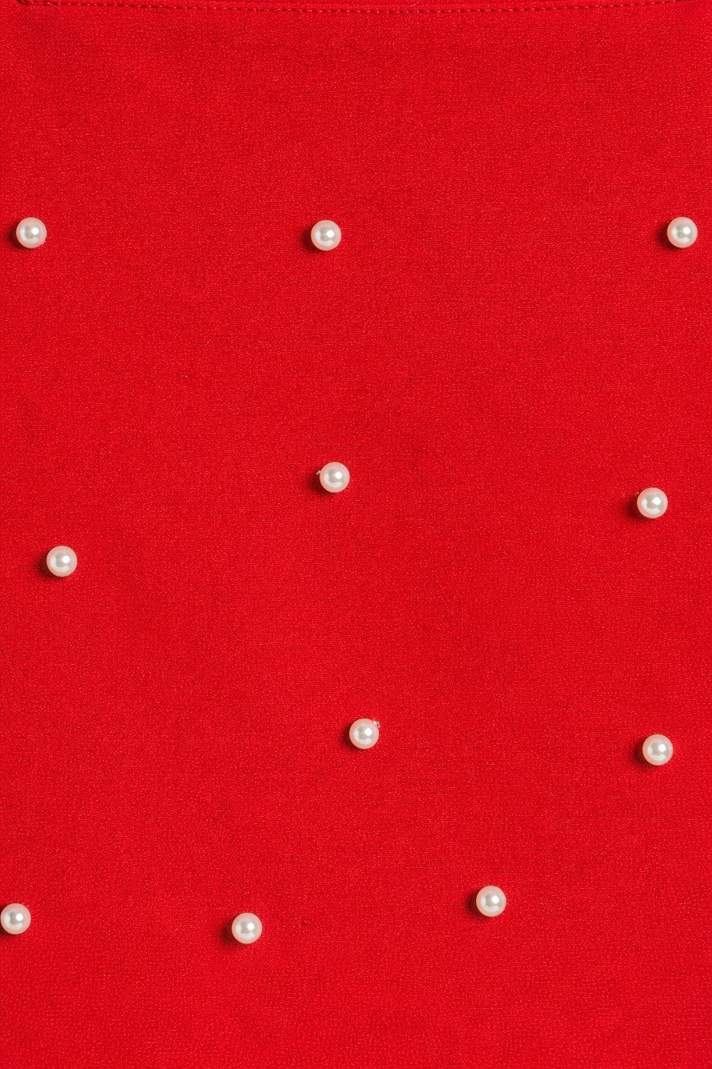 Bananna Crape Fabric Sleeveless Pearl Design Crop Top With Bottom Co Ords Set