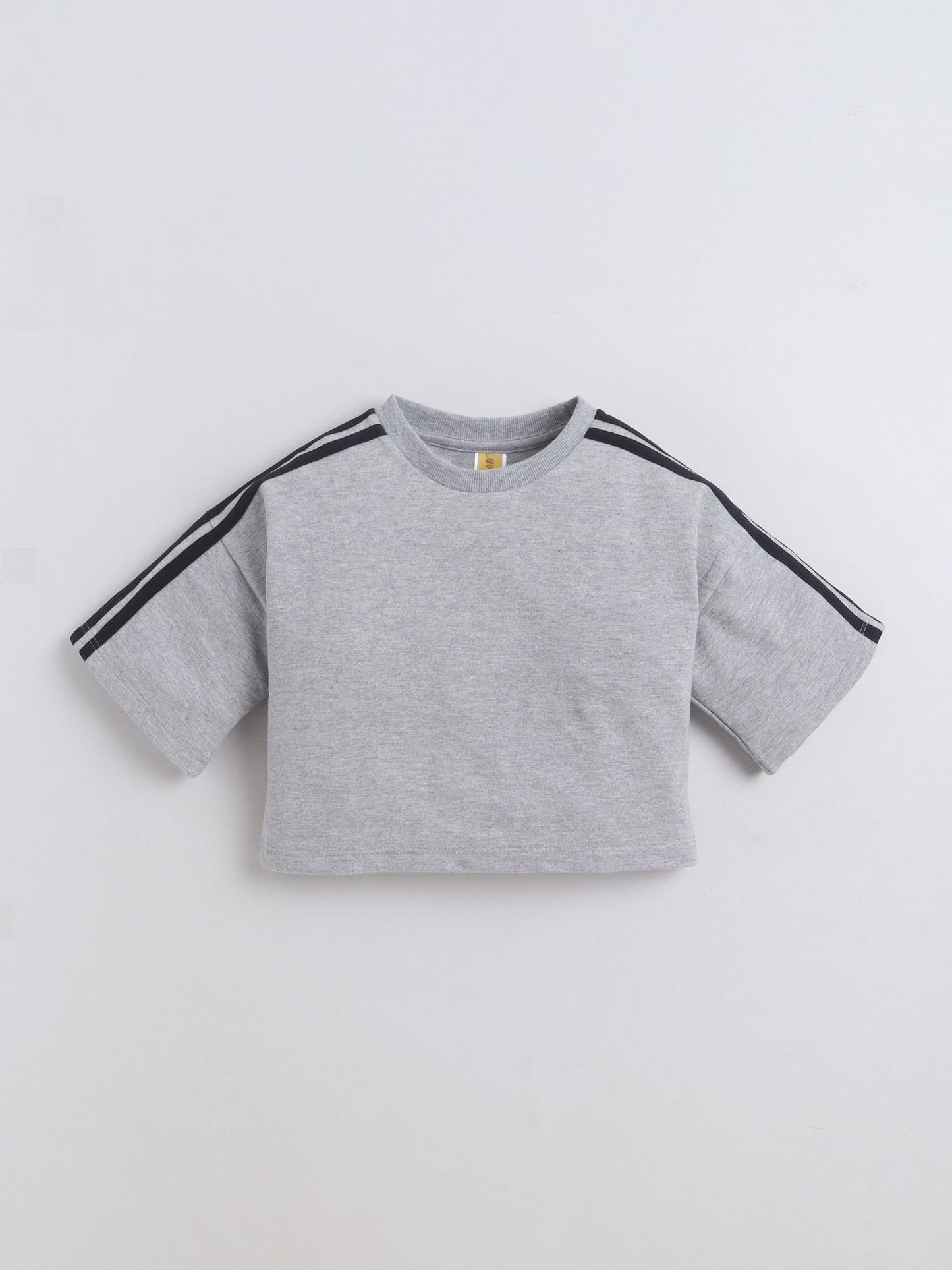 Cotton Terry Half Sleeves Loss Fit T-shirt With Shorts Unisex Co Ords