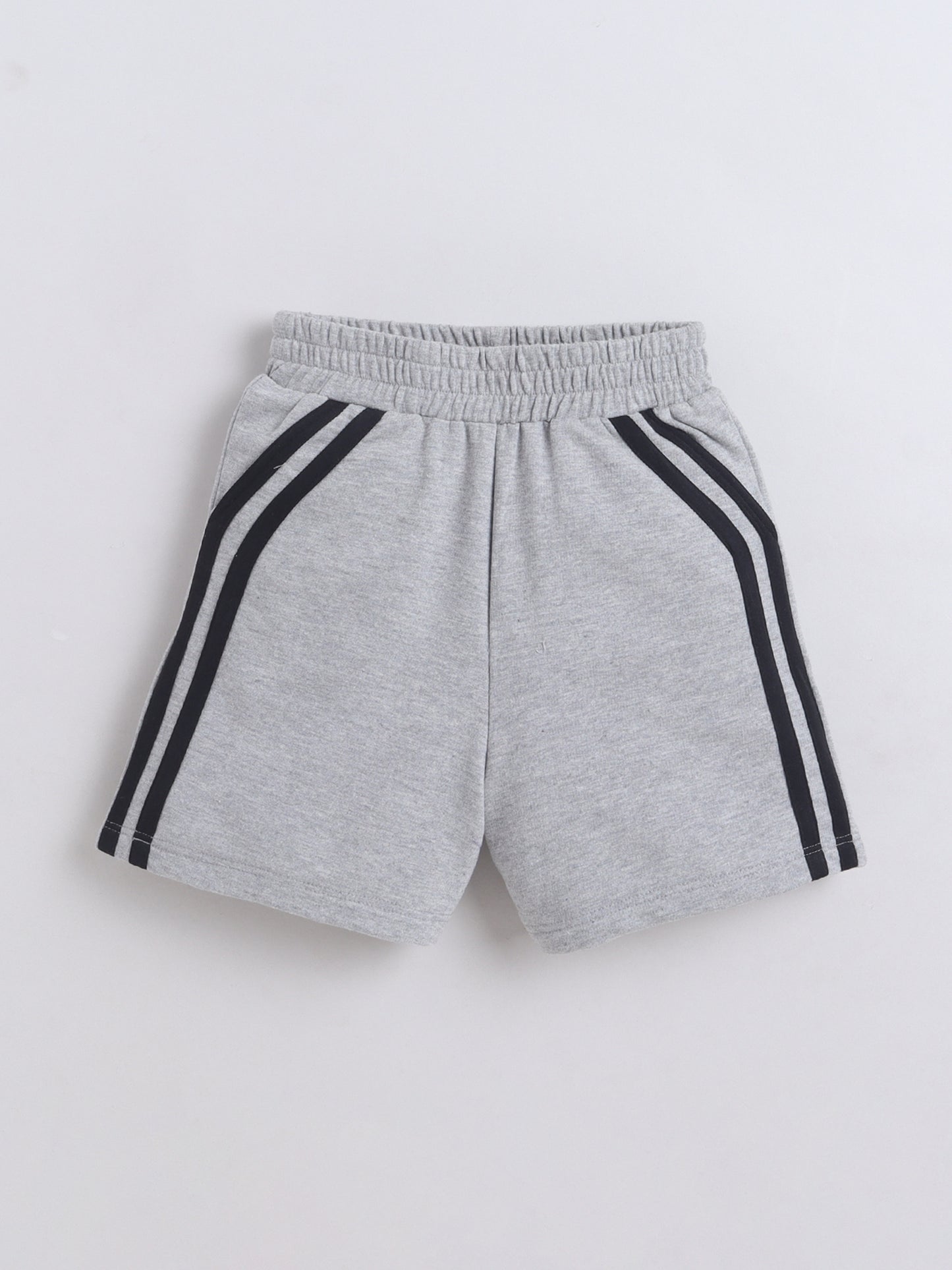 Cotton Terry Half Sleeves Loss Fit T-shirt With Shorts Unisex Co Ords