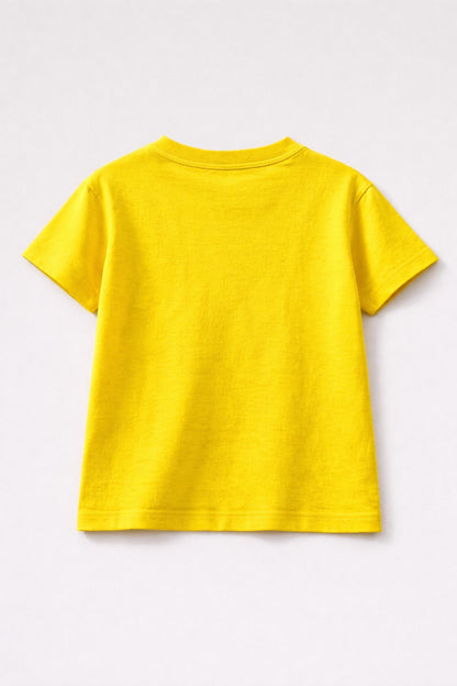 100% Cotton jersey Half Sleeves Camera Print T-Shirt