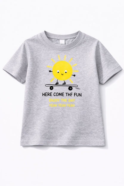 100% Cotton jersey Half Sleeves Printed T-Shirt