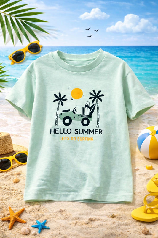 100% Cotton jersey Half sleeves Printed T-Shirt