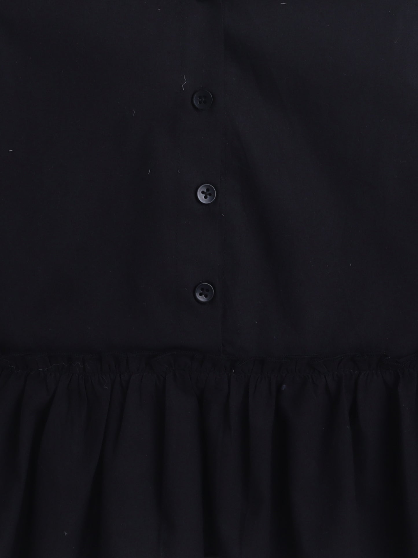 100% Cotton Short Sleeve Peplum Top
