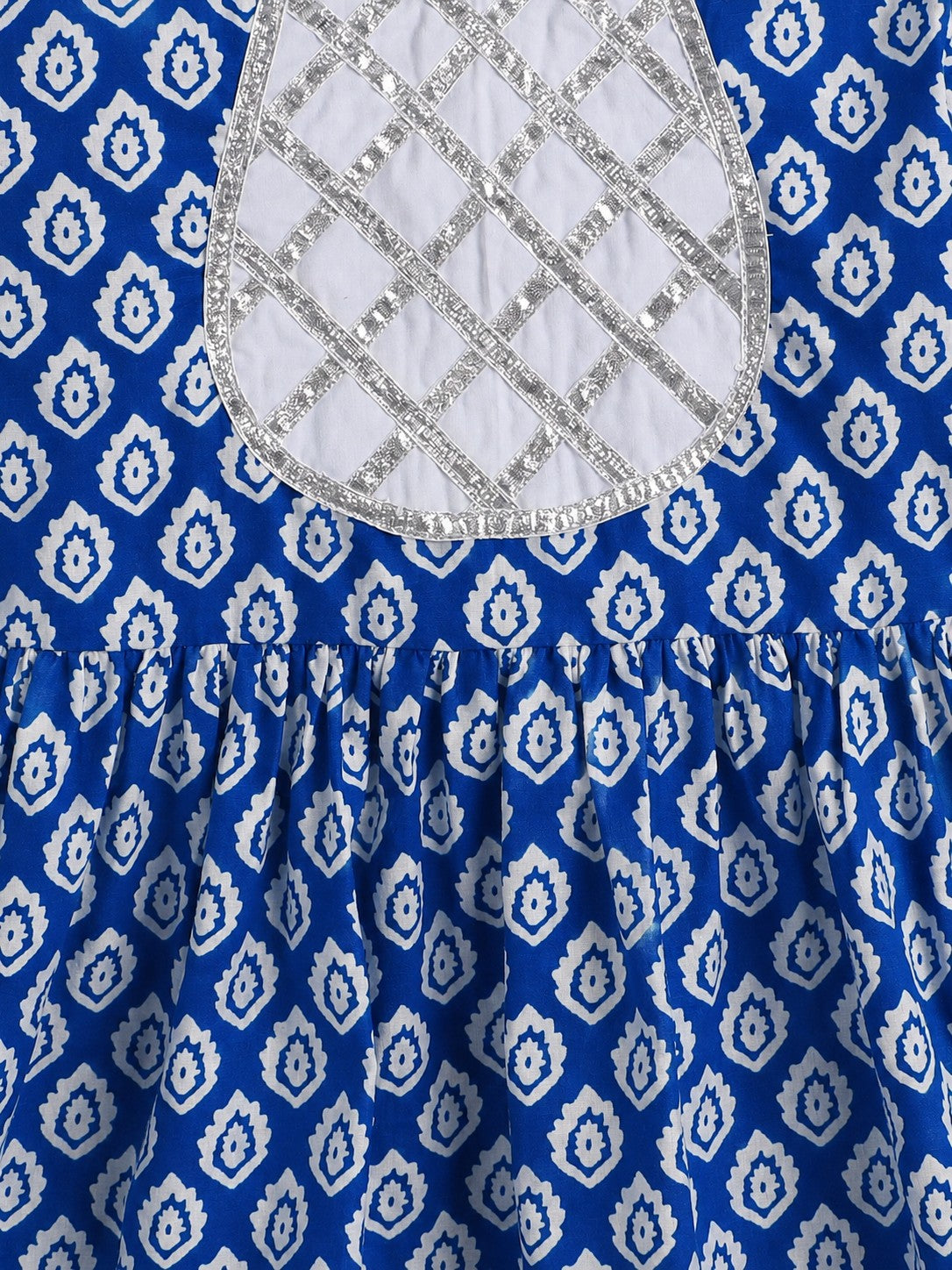 Aww Hunnie 100% Cotton Half Sleeves Kurti With Sharara And Net Dupatta