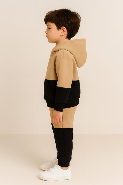 Cotton Fleece Full Sleeves Huddy Jogger Set