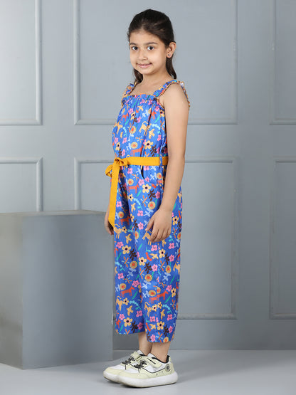 Aww Hunnie Premium Animal & Bird-Print Jumpsuit – 100% Rayon Cotton